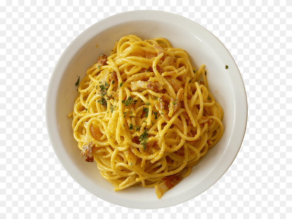 Noodle, Food, Pasta, Spaghetti, Plate Png Image