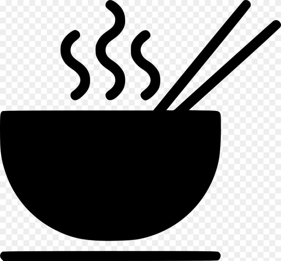 Noodle Bowl Soup Hot Chopstick Eat Comments Noodle Bowl, Soup Bowl Free Png Download