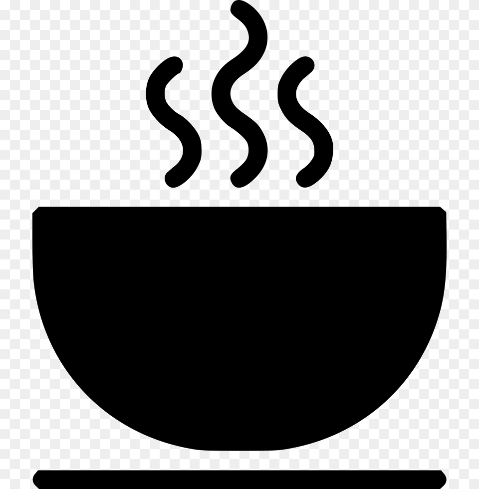 Noodle Bowl Soup Hot Eat Icon Free Download, Stencil Png