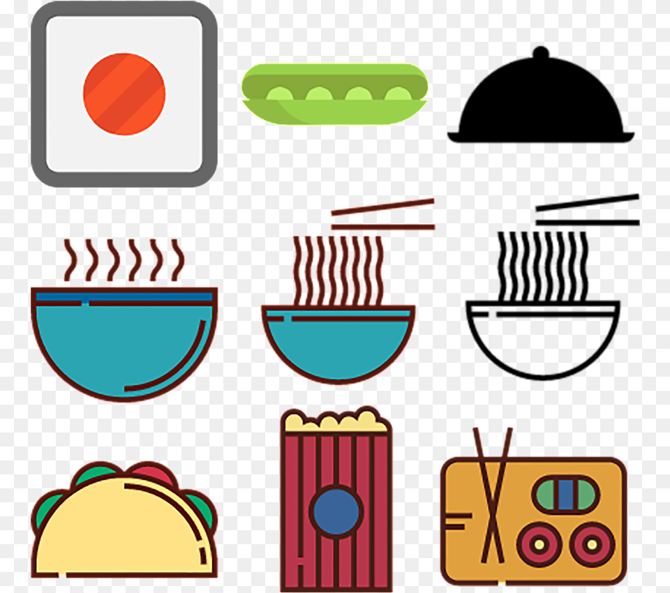 Noodle Fast Food Food Icon, Lunch, Meal, Bowl Png Image