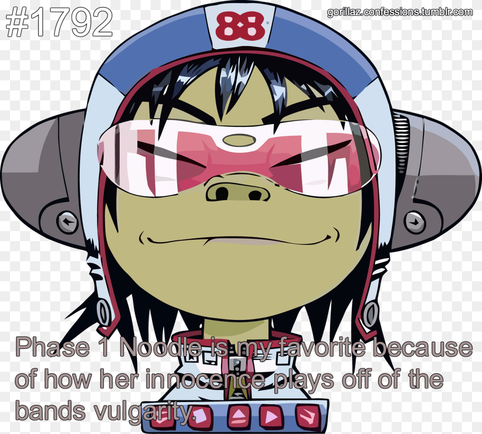 Noodle Gorillaz Phase, Book, Comics, Publication, Baby Free Transparent Png