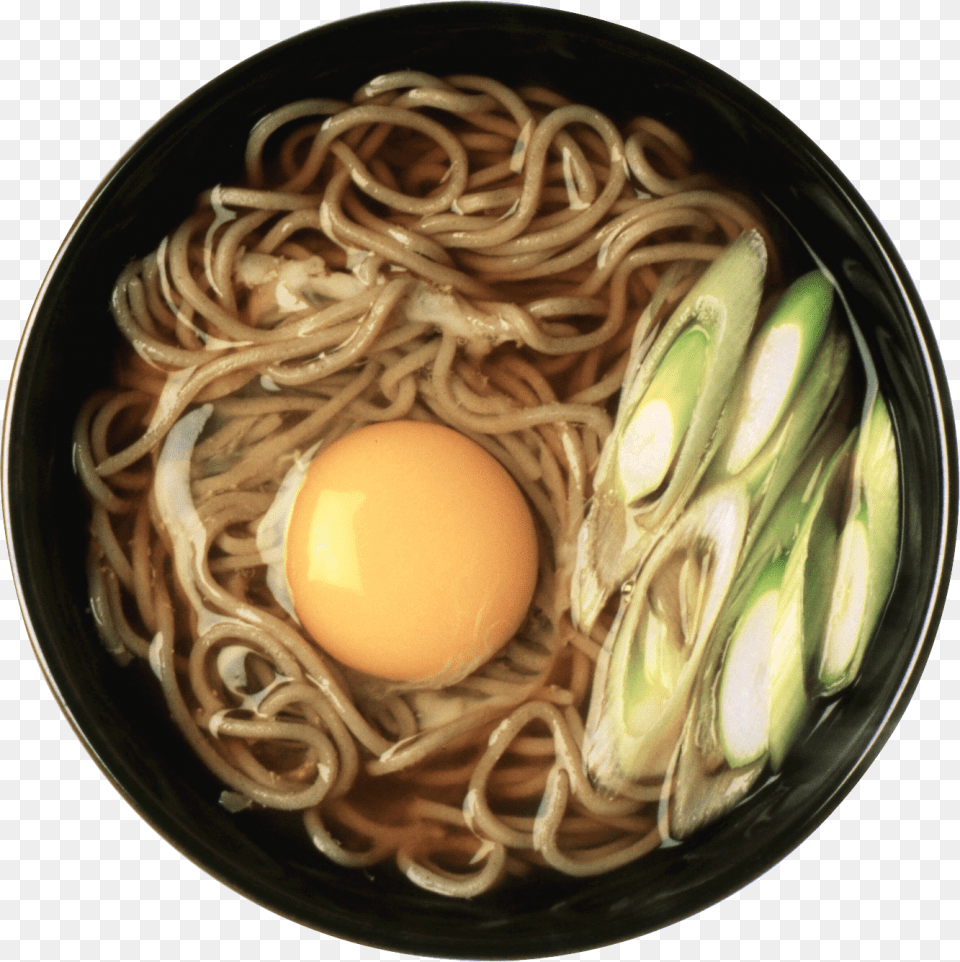 Noodle Image Chinese Noodles, Bowl, Dish, Egg, Food Free Png