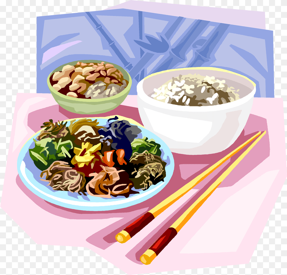 Noodles Clipart Dinner Chinese Asian Clip Art, Food, Lunch, Meal, Dish Png