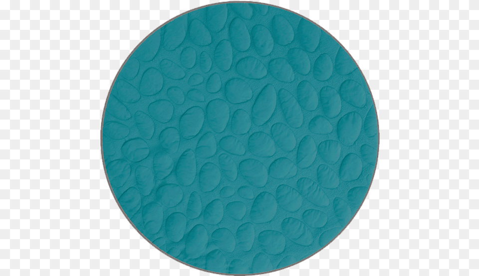 Nook Pebble Lilypads Circle, Home Decor, Rug, Turquoise, Pattern Free Png