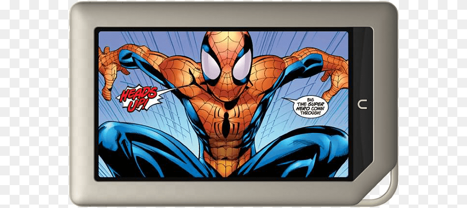 Nook Tablet Spider Man Artist Mark Bagley, Book, Comics, Publication, Computer Hardware Png