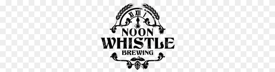 Noon Whistle Noon Whistle Brewing Logo, Emblem, Symbol, Chandelier, Lamp Free Png Download
