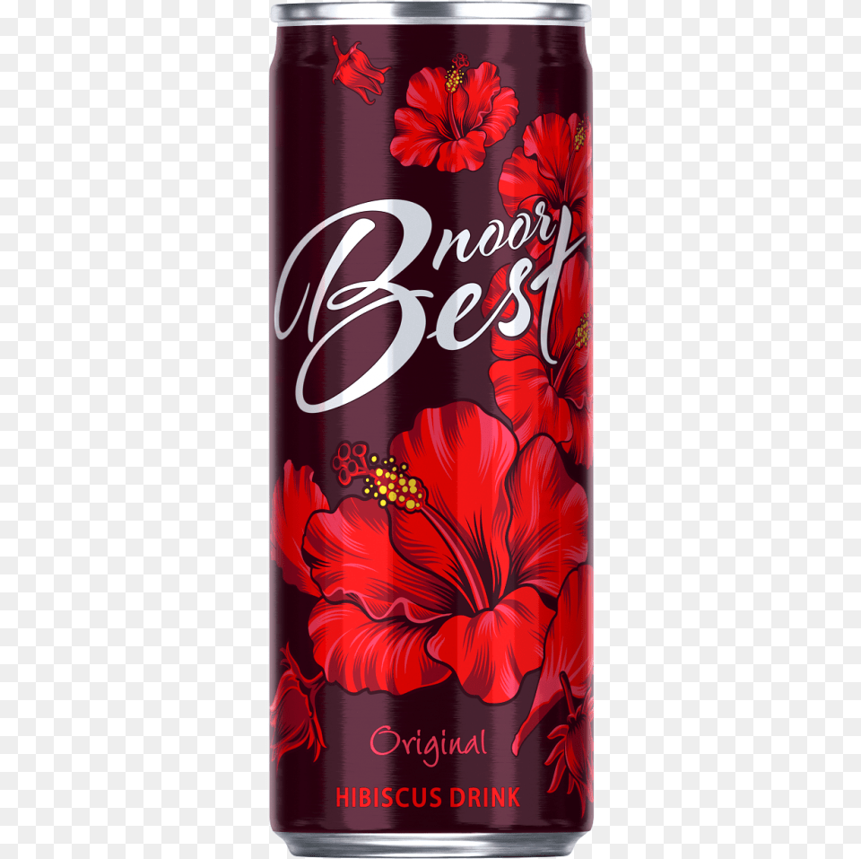 Noorbest Original Hibiscus Flavor Drinks, Beverage, Coke, Soda, Can Png