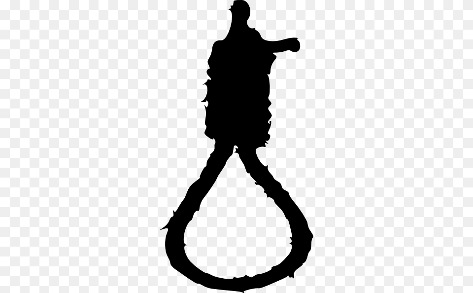 Noose Clip Art, Silhouette, Stencil, Adult, Male Png