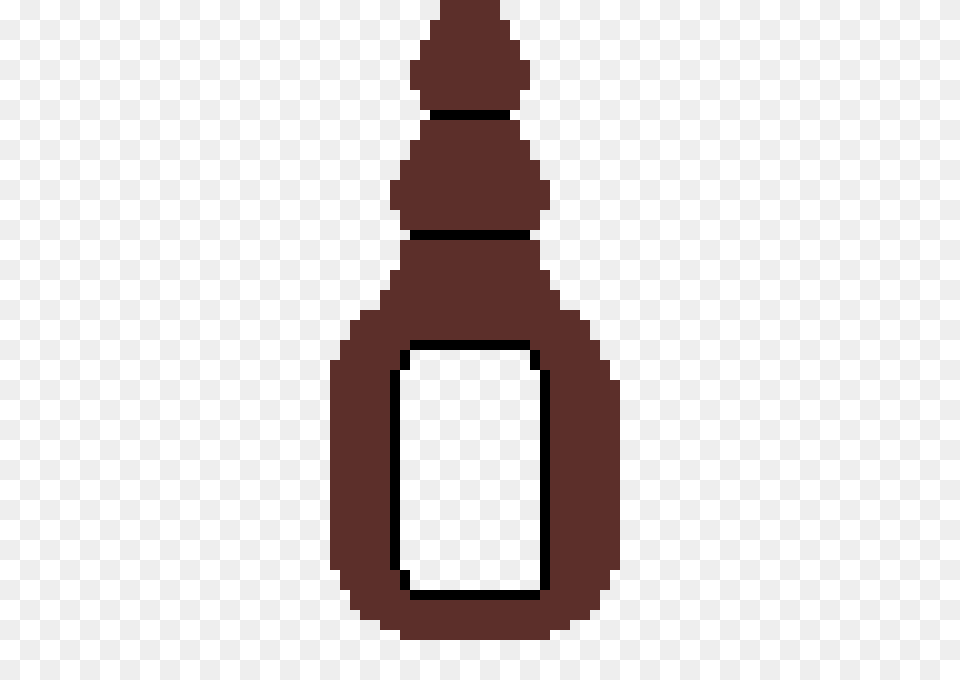 Noose Pixel Art Maker, Bottle, Jar, Food, Ketchup Free Png