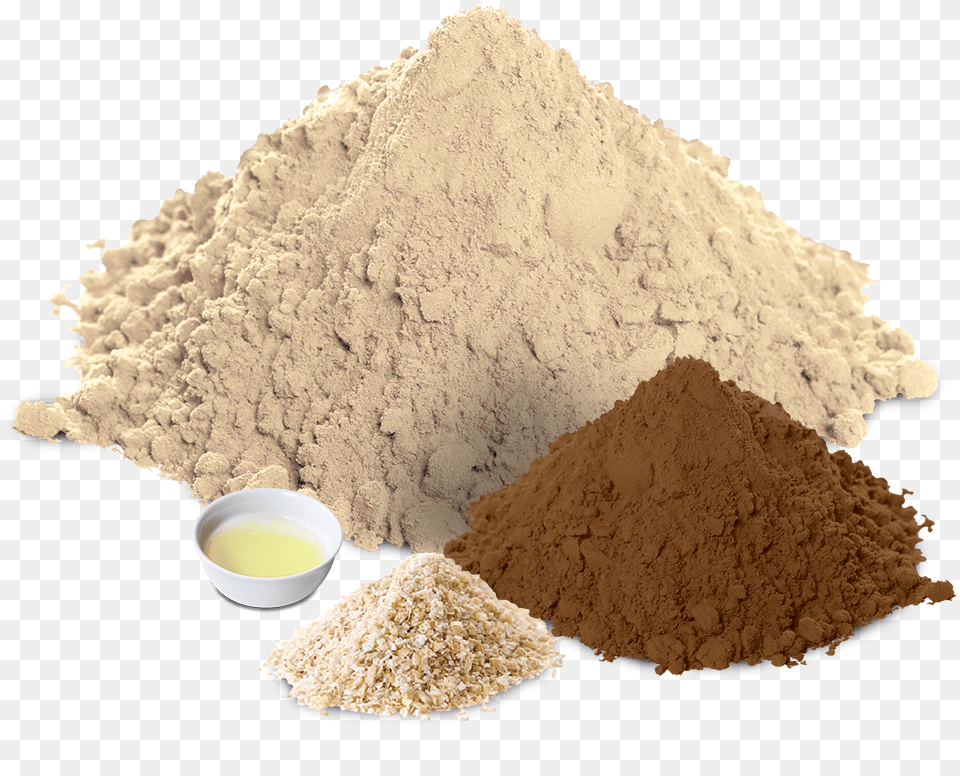 Noosh Protein Power Ingredients Sand, Powder, Flour, Food, Soil Free Png Download