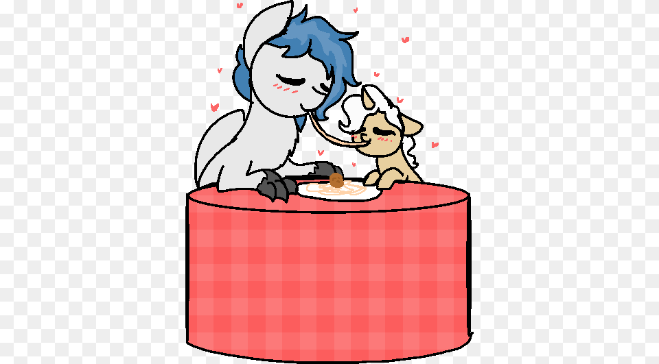 Nootaz Cute Delwind Eating Food Hippogriff Lady Food, Baby, Person, Cutlery, Cake Png