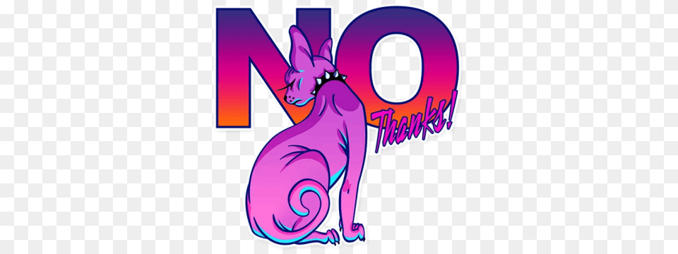 Nope, Purple, Animal, Mammal Png