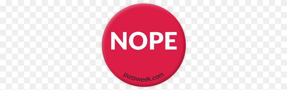 Nope Collar Pin, Badge, Logo, Symbol, Disk Png