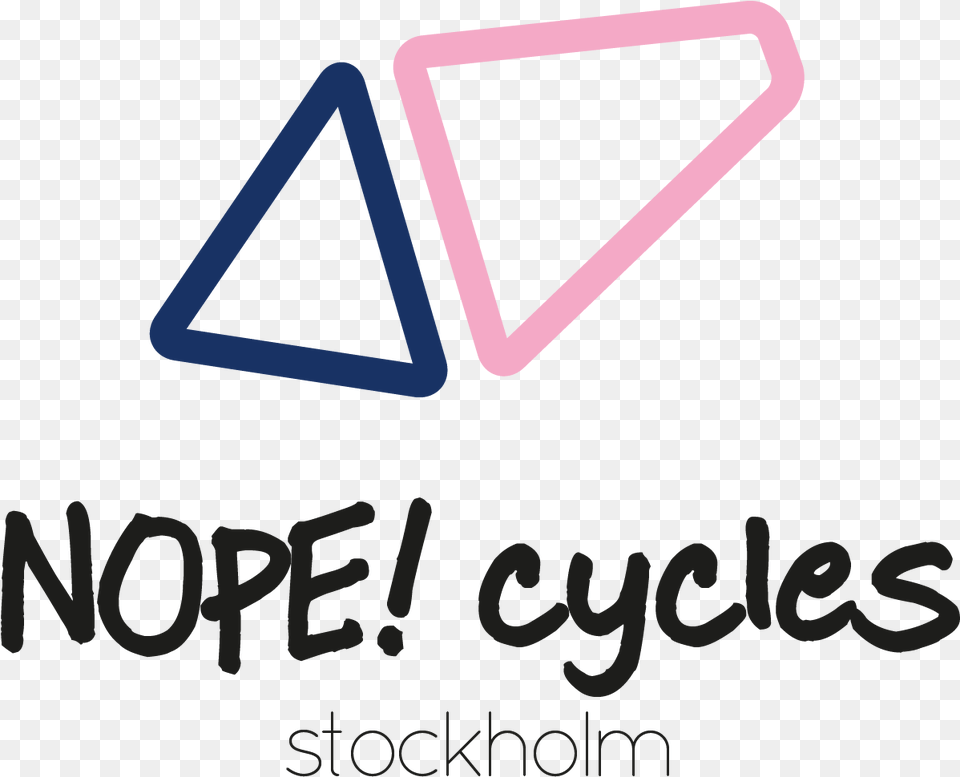 Nope Cycles Stockholm Logo Triangle Free Png Download