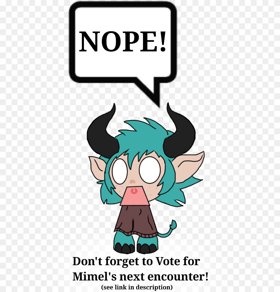 Nope Vote On The Story Reminder Cartoon, Book, Comics, Publication, Advertisement Png