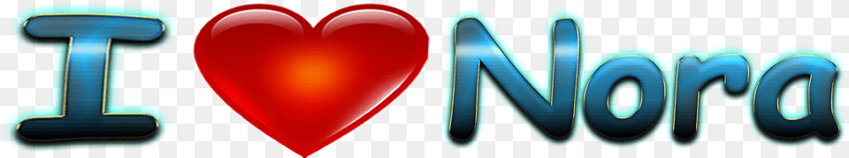 Nora Love Name Heart Design Png