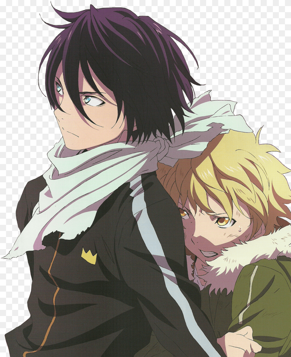 Noragami Anime Yato Yato And Yukine Art, Publication, Book, Comics, Adult Png Image