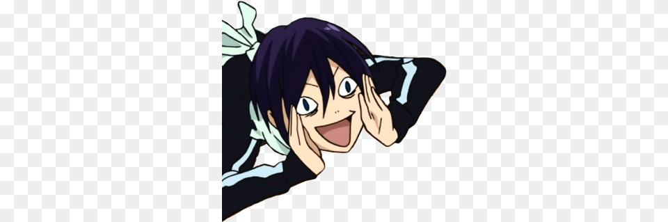 Noragami Anime Yato Yato Funny Face, Book, Comics, Publication, Baby Free Png