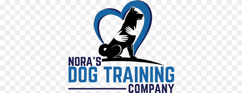 Noras Dog Training Company Logo For Dog Trainer, Heart Png Image