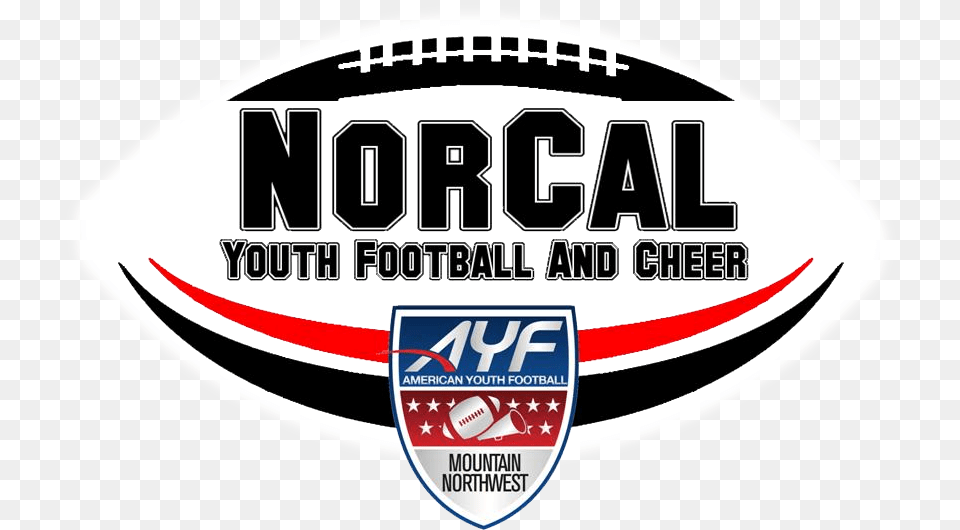 Norcal Football And Cheer Emblem, Logo, Ball, Baseball, Baseball (ball) Png Image