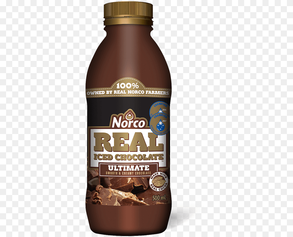 Norco Real Iced Chocolate Milk 500ml Chocolate Milk, Food, Dessert, Cup, Cocoa Png Image