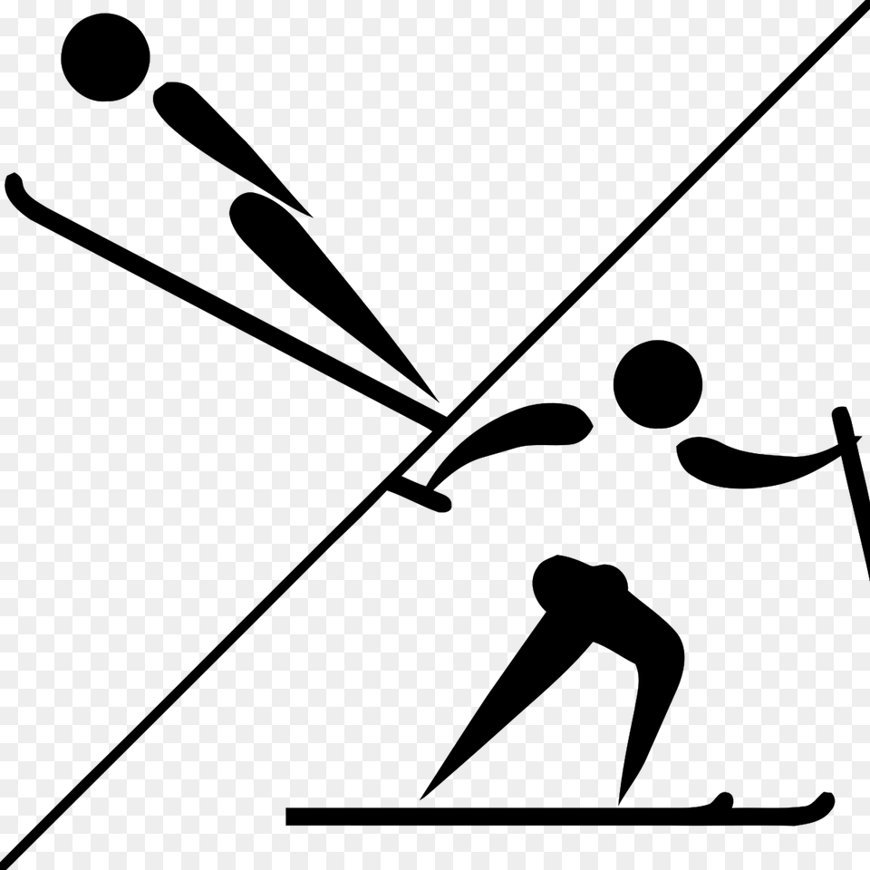 Nordic Combined, Gray Png