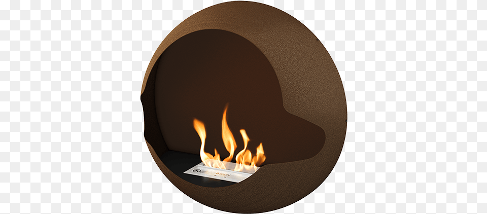Nordic Rust Fireplace, Indoors, Fire, Flame Free Png