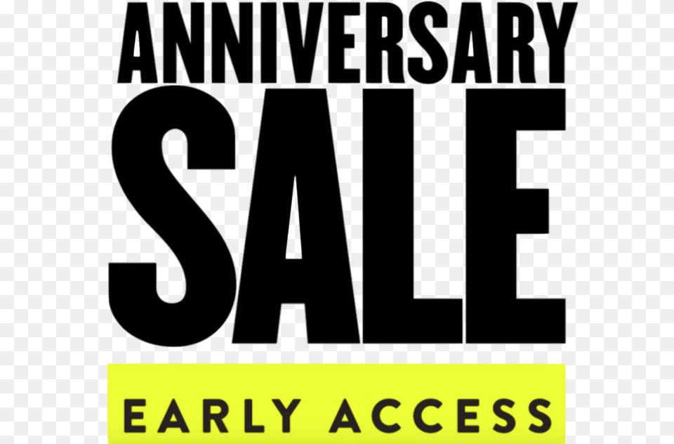 Nordstrom Anniversary Sale Early Access Logo, Text, Symbol, Number, Advertisement Free Png Download