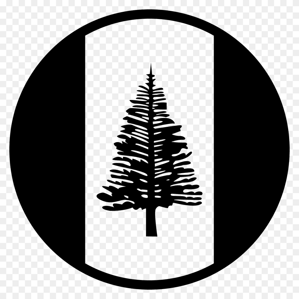 Norfolk Island Flag Emoji Clipart, Fir, Plant, Tree, Pine Png