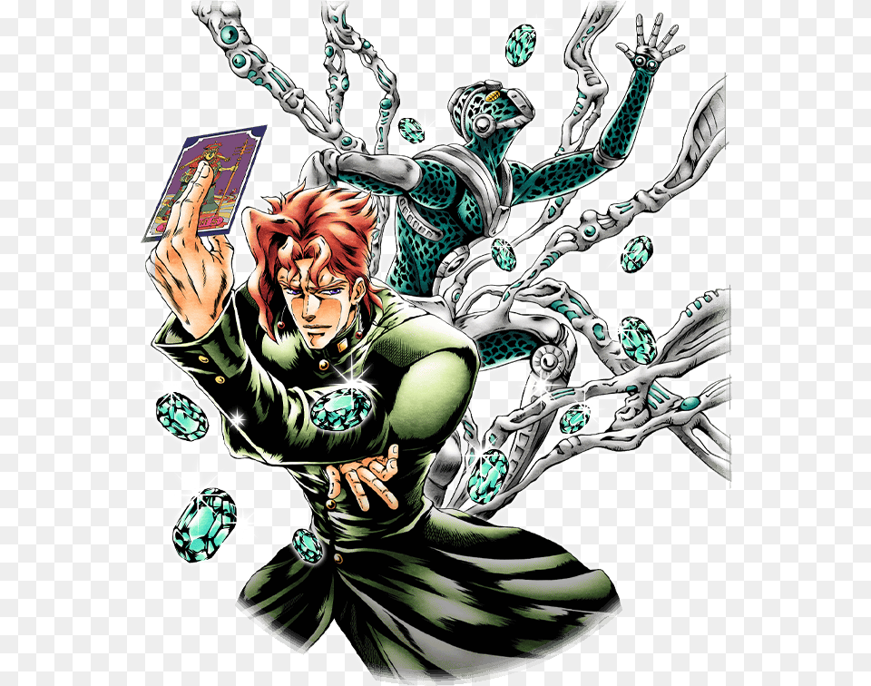 Noriaki Kakyoin Ring Kakyoin, Book, Comics, Publication, Person Png Image