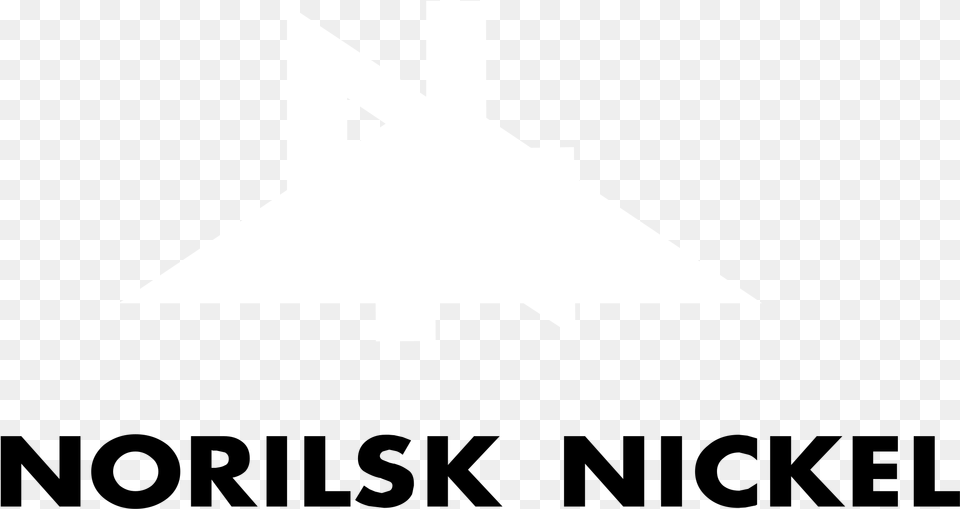 Norilsk Nickel Logo Black And White Parallel, Star Symbol, Symbol, Triangle Free Png Download