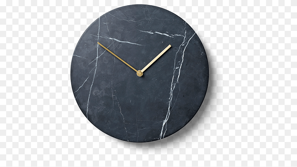Norm Architects From Denmark Have Designed A Wall Clock Menu Marble Wall Clock, Slate, Wall Clock, Astronomy, Moon Png Image