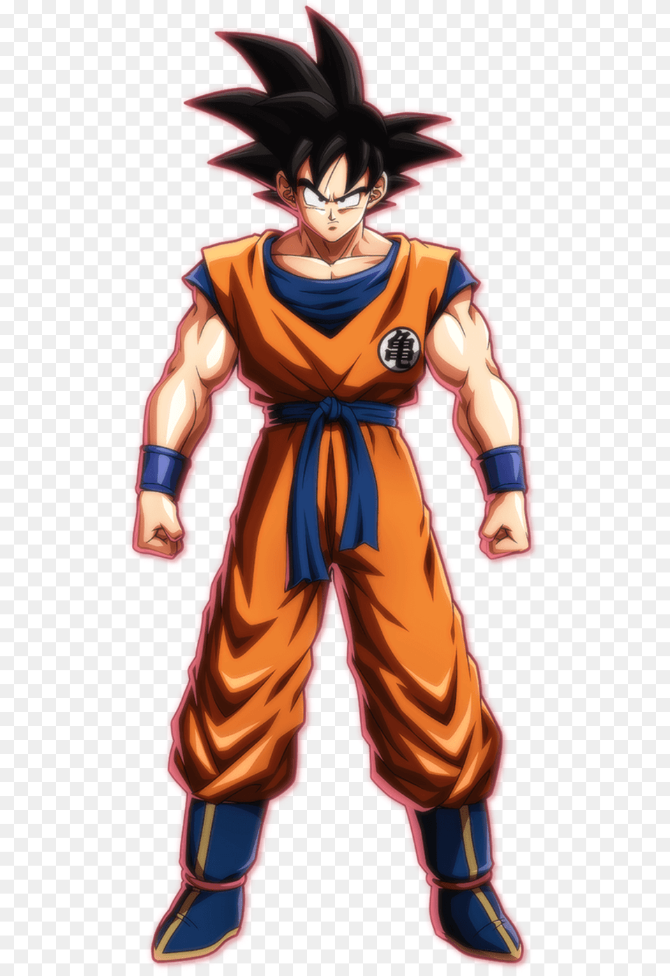 Normal But Powerful Official Renders And Icons For Base Dragon Ball Fighterz Goku, Book, Comics, Publication, Person Free Png Download