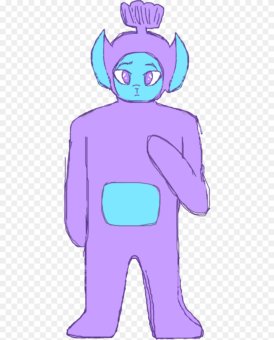 Normal Slendytubbies Sad Tubbie Oc, Purple, Baby, Person, Face Free Transparent Png