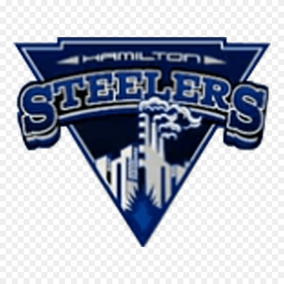 Norris Hamilton Steelers Hockey Jersey Includes Emhl Patch Goon, Badge, Logo, Symbol, Emblem Png