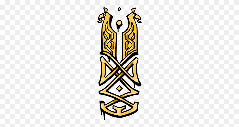 Norse Llama, Emblem, Symbol, Architecture, Pillar Free Png Download