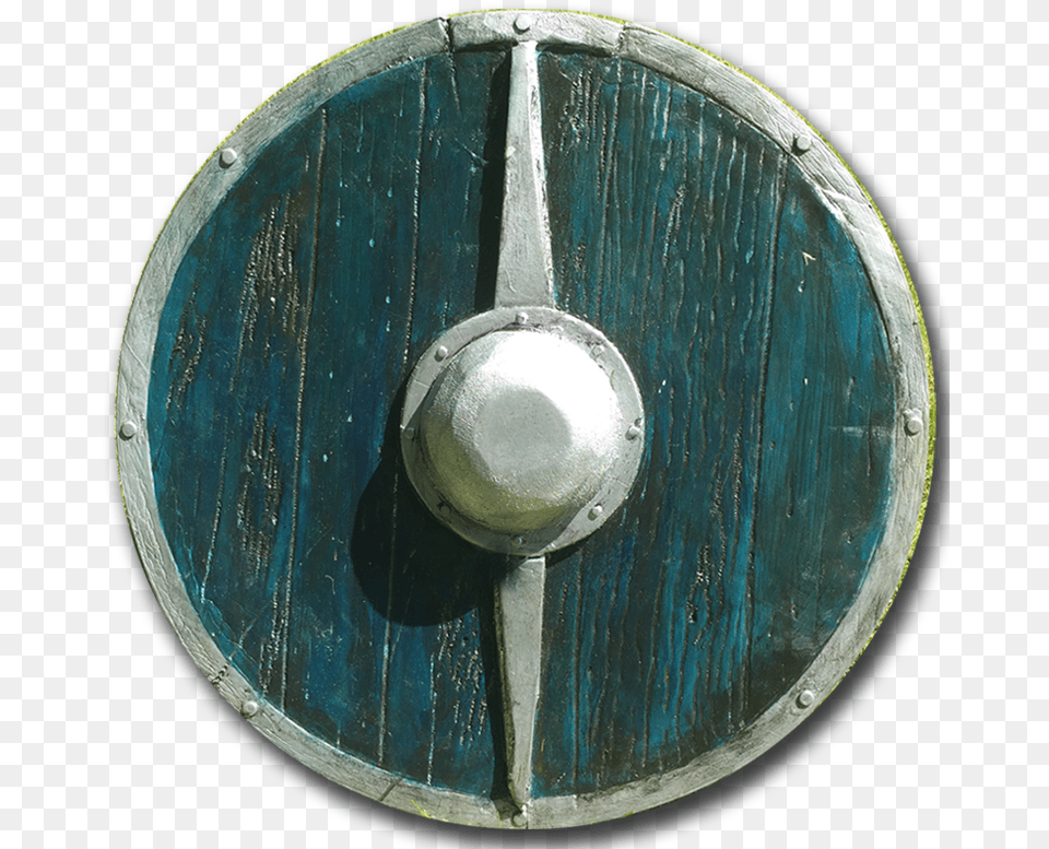 Norse Wood Round Blue Norse Knot Shield, Armor Png Image