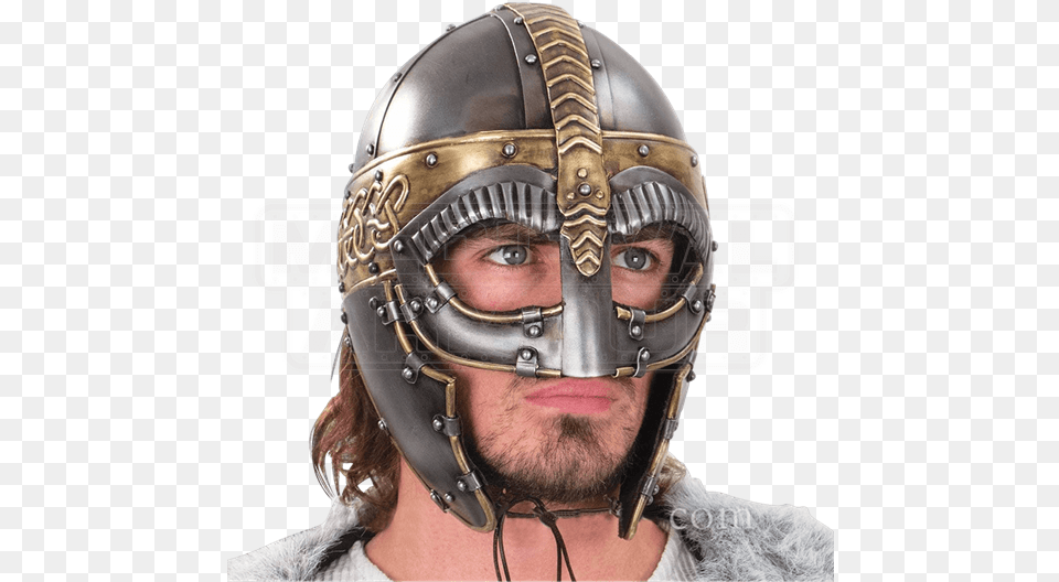 Norseman Helmet Norseman Helmet, Adult, Person, Man, Male Png Image