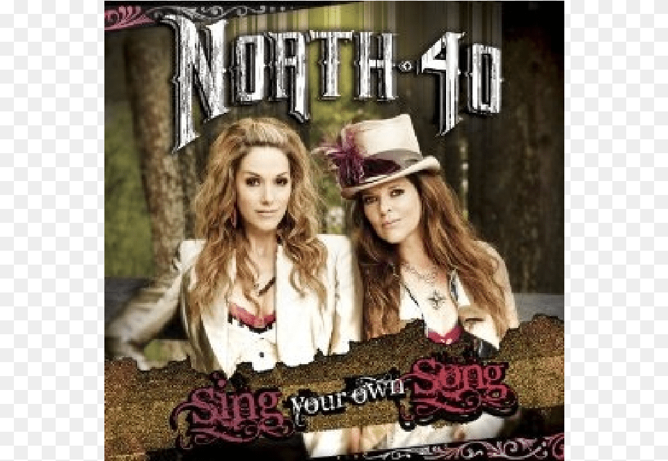 North 40 Cd Sing Your Own Song Girl, Advertisement, Poster, Person, Female Free Transparent Png