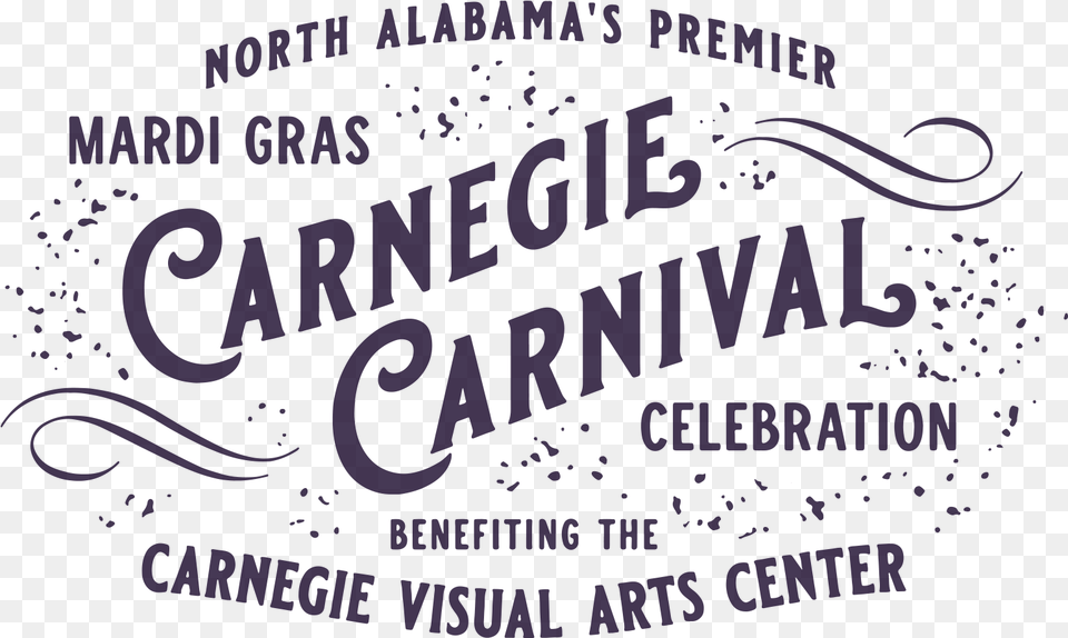 North Alabama S Premier Mardi Gras Celebration Benefiting Calligraphy, Purple, Advertisement, Poster, Text Free Transparent Png