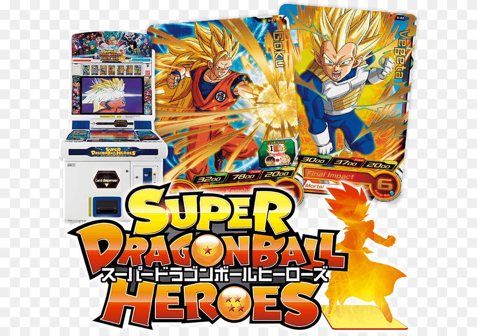 North America Brands Super Dragon Ball Heroes Logo, Book, Comics, Publication, Person Png Image