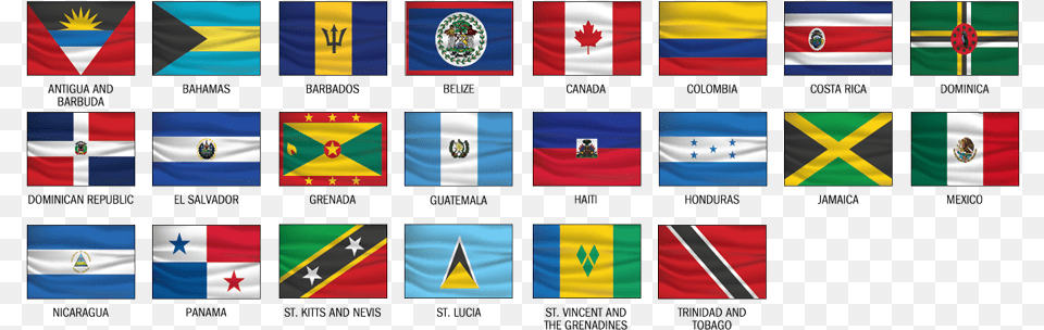 North America Flag Of Barbados Png