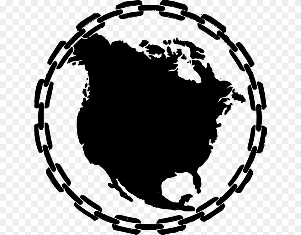 North America Geography Clipart Computer Icons Map, Gray Free Transparent Png