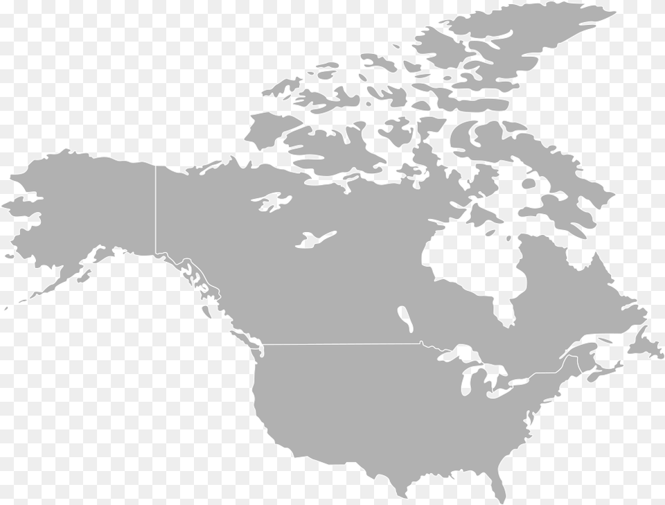 North America Map, Plot, Chart, Atlas, Diagram Png Image