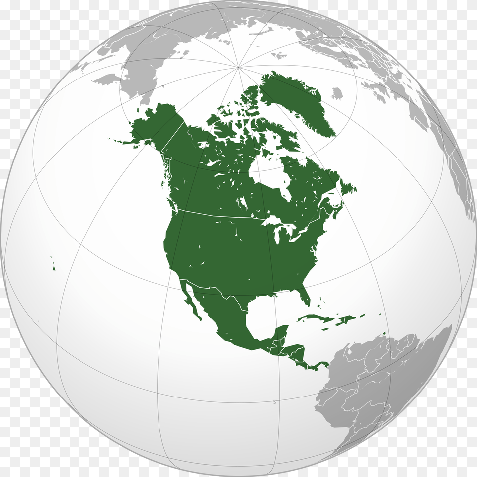 North America Nintendo Video Game Regions, Astronomy, Outer Space, Planet, Globe Png Image