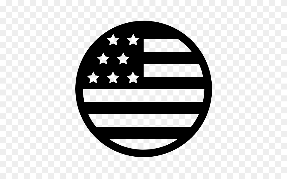 North American Flag Rubber Stamp Stampmore, Gray Free Transparent Png
