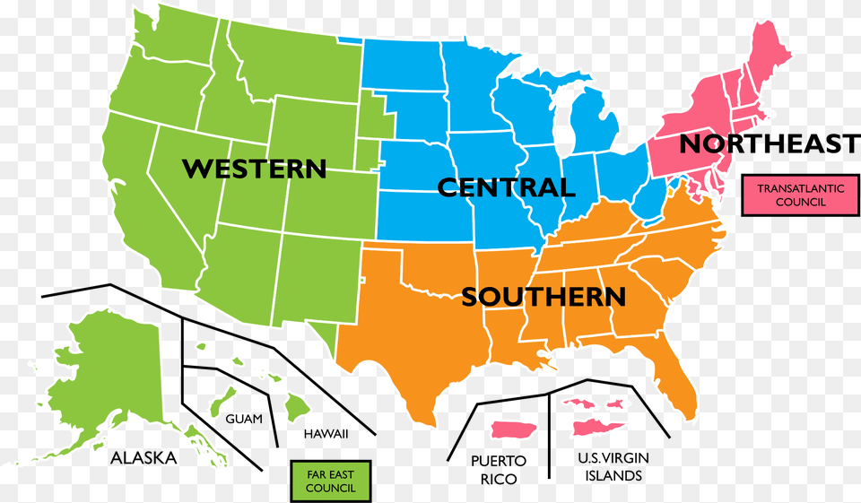 North And South States Us Map Us Map Quiz Type States, Chart, Plot, Atlas, Diagram Png Image