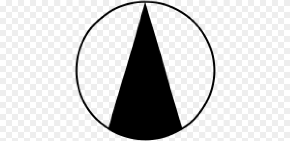 North Arrow Icon, Gray Png Image