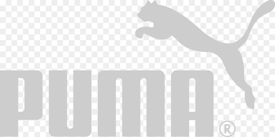 North By Northeast Puma Logo Clothing Adidas Puma Logo White, Stencil, Animal, Kangaroo, Mammal Png Image