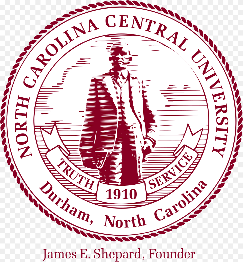 North Carolina Central University Seal, Clothing, Coat, Adult, Male Free Png Download